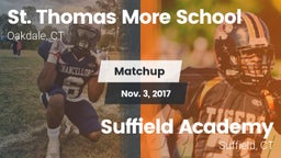 Matchup: St. Thomas More vs. Suffield Academy 2017