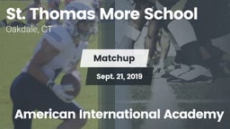 Matchup: St. Thomas More vs. American International Academy 2019