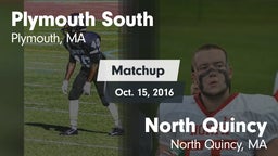 Matchup: Plymouth South High vs. North Quincy  2016