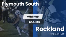 Matchup: Plymouth South High vs. Rockland  2018