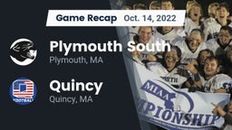 Recap: Plymouth South  vs. Quincy  2022