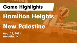 Hamilton Heights  vs New Palestine  Game Highlights - Aug. 25, 2021