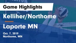 Kelliher/Northome  vs Laporte MN Game Highlights - Oct. 7, 2019