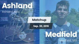 Matchup: Ashland  vs. Medfield  2016