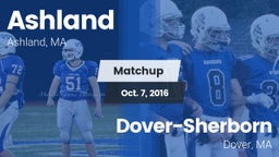 Matchup: Ashland  vs. Dover-Sherborn  2016