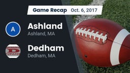 Recap: Ashland  vs. Dedham  2017