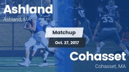 Matchup: Ashland  vs. Cohasset  2017