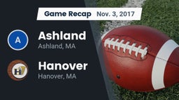 Recap: Ashland  vs. Hanover  2017