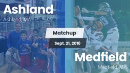 Matchup: Ashland  vs. Medfield  2018