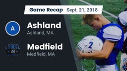 Recap: Ashland  vs. Medfield  2018
