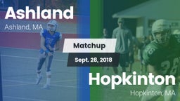 Matchup: Ashland  vs. Hopkinton  2018