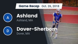 Recap: Ashland  vs. Dover-Sherborn  2018
