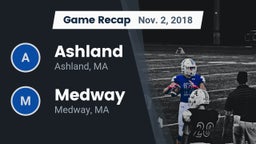 Recap: Ashland  vs. Medway  2018