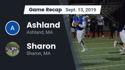 Recap: Ashland  vs. Sharon  2019