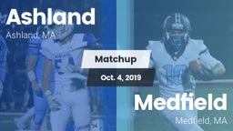 Matchup: Ashland  vs. Medfield  2019