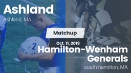 Matchup: Ashland  vs. Hamilton-Wenham Generals 2019