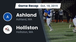 Recap: Ashland  vs. Holliston  2019