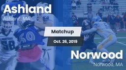 Matchup: Ashland  vs. Norwood  2019