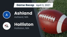 Recap: Ashland  vs. Holliston  2021