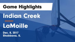 Indian Creek  vs LaMoille Game Highlights - Dec. 8, 2017