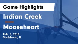 Indian Creek  vs Mooseheart Game Highlights - Feb. 6, 2018