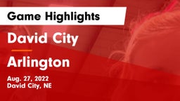 David City  vs Arlington  Game Highlights - Aug. 27, 2022