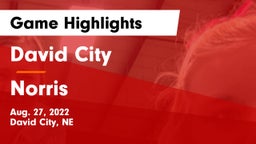 David City  vs Norris  Game Highlights - Aug. 27, 2022