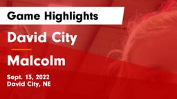 David City  vs Malcolm  Game Highlights - Sept. 13, 2022