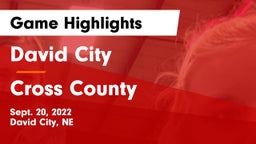 David City  vs Cross County  Game Highlights - Sept. 20, 2022