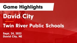 David City  vs Twin River Public Schools Game Highlights - Sept. 24, 2022