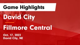David City  vs Fillmore Central  Game Highlights - Oct. 17, 2022