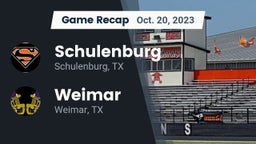 Recap: Schulenburg  vs. Weimar  2023