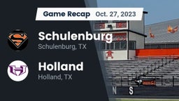 Recap: Schulenburg  vs. Holland  2023