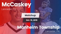 Matchup: McCaskey  vs. Manheim Township  2018