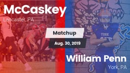 Matchup: McCaskey  vs. William Penn  2019