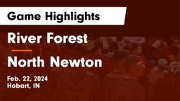 River Forest  vs North Newton  Game Highlights - Feb. 22, 2024