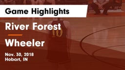 River Forest  vs Wheeler Game Highlights - Nov. 30, 2018