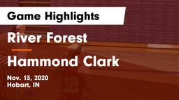 River Forest  vs Hammond Clark Game Highlights - Nov. 13, 2020