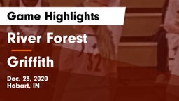 River Forest  vs Griffith Game Highlights - Dec. 23, 2020