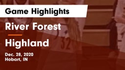 River Forest  vs Highland  Game Highlights - Dec. 28, 2020