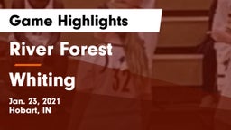 River Forest  vs Whiting  Game Highlights - Jan. 23, 2021
