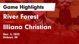 River Forest  vs Illiana Christian   Game Highlights - Dec. 4, 2023