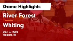 River Forest  vs Whiting  Game Highlights - Dec. 6, 2023