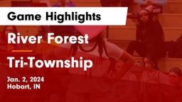River Forest  vs Tri-Township  Game Highlights - Jan. 2, 2024