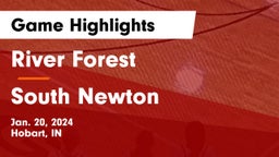 River Forest  vs South Newton Game Highlights - Jan. 20, 2024