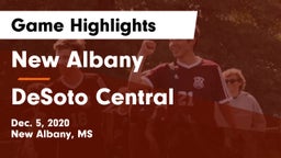 New Albany  vs DeSoto Central  Game Highlights - Dec. 5, 2020