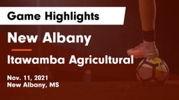 New Albany  vs Itawamba Agricultural  Game Highlights - Nov. 11, 2021