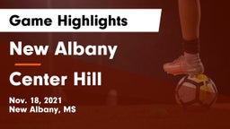 New Albany  vs Center Hill  Game Highlights - Nov. 18, 2021