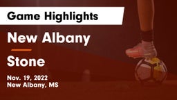 New Albany  vs Stone  Game Highlights - Nov. 19, 2022