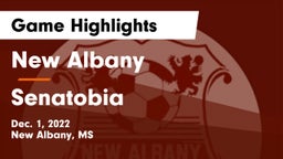 New Albany  vs Senatobia  Game Highlights - Dec. 1, 2022